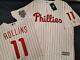 20114 Phillies Jimmy Rollins 2008 World Series Champions Baseball Jersey Nwt