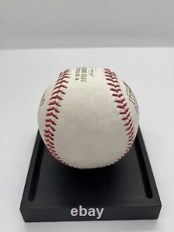 2012 MLB World Series Giants & Tigers Rawlings ROMLB Game Used Baseball