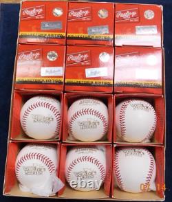 2013 Mlb World Series Official Rawlings Baseball. Box Of 12