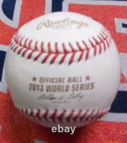 2013 Mlb World Series Official Rawlings Baseball. Box Of 12