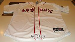2014 Boston Red Sox MLB Baseball Jersey XL World Series Patch Home Majestic