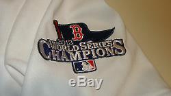 2014 Boston Red Sox MLB Baseball Jersey XL World Series Patch Home Majestic