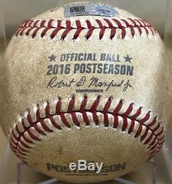 2016 Chicago Cubs Nlds Games 3 & 4 Game-used Mlb Baseball Lot World Series Year