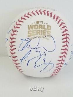 2016 Chicago Cubs Partial Team (11) Signed Baseball World Series Champions