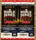 2016 Cubs Mlb World Series Ticket Stubs Untorn Games 6 And 7
