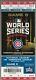 2016 World Series Game 5 Ticket Wrigley Field Chicago Cubs 1st Ws Win
