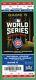 2016 World Series Ticket Game 5 Ticket Chicago Cubs Only Home Win Indians