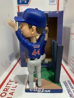 2017 Chicago Cubs Baseball Kris Bryant Anthony Rizzo FINAL OUT BOBBLEHEAD