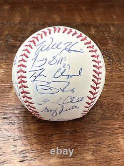 2017 Houston Astros Team Signed World Series Baseball JSA Coa George Springer