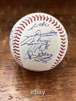 2017 Houston Astros Team Signed World Series Baseball JSA Coa George Springer