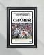 2018 Oregon State Beavers College Baseball World Series Champions Framed Front P