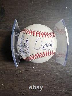 2019 washington nationals world series team signed autographed baseball scherzer