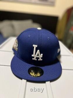 2020 Los Angeles Dodgers World Series Cap Size 7 5/8
