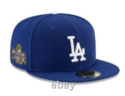2020 MLB World Series Champions Los Angeles Dodgers New Era 59FIFTY Fitted Hat