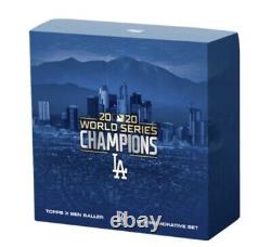 2020 Topps x Ben Baller Los Angeles Dodgers World Series Champion's Set NIB