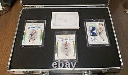 2020 panini flawless World Series Dodgers auto game used jersey patch lot