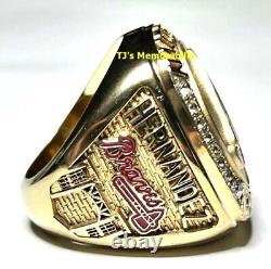 2021 Atlanta Braves World Series Champions Championship Ring Jostens