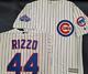 20215 Majestic Chicago Cubs Anthony Rizzo 2016 World Series Champions Jersey