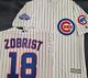 20215 Majestic Chicago Cubs Ben Zobrist 2016 World Series Champions Jersey