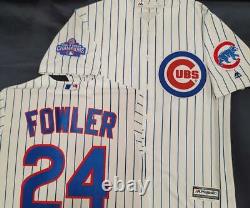 20215 Majestic Chicago Cubs DEXTER FOWLER 2016 World Series Champions JERSEY