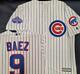 20215 Majestic Chicago Cubs Javier Baez 2016 World Series Champions Jersey