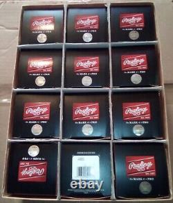 2022 World Series Rawlings Game Baseballs 1 Dozen 12 Baseballs Astros Phillies