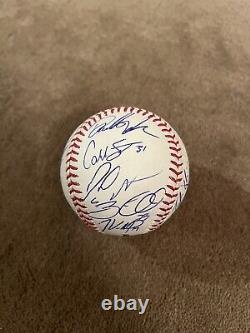 2023 Arizona Diamondbacks Autographed Team Baseball Gallen Marte World Series