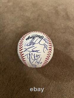 2023 Arizona Diamondbacks Autographed Team Baseball Gallen Marte World Series