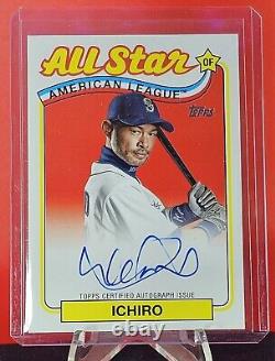 2024 Topps Series 2 Ichiro 1989 All-Star AUTO Seattle Mariners