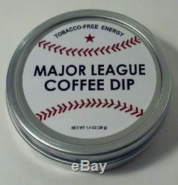 72 Pack WORLD SERIES Major League Coffee Dip Smokeless Chewing Tobacco Baseball