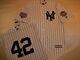 9724 New York Yankees Mariano Rivera 2009 World Series Baseball Jersey White New