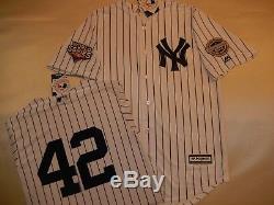 9724 New York Yankees MARIANO RIVERA 2009 WORLD SERIES Baseball Jersey WHITE New