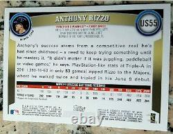 ANTHONY RIZZO 2011 Topps Cognac SP Rookie Card RC Cubs World Series Champions $$