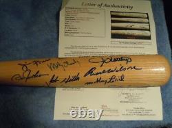 Adirondack 1968 World Series Champs Detroit Tigers Signed Baseball Bat 19 Autos