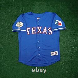 Adrian Beltre 2011 Texas Rangers World Series Men's Alt Blue Jersey (S-3XL)