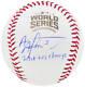 Albert Almora Signed Rawlings 2016 World Series Baseball With2016 Champs- (ss Coa)