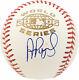 Albert Pujols Autographed 2006 World Series Baseball Cardinals Beckett 185825