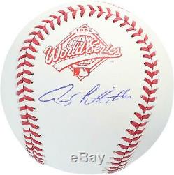 Andy Pettitte New York Yankees Autographed 1996 World Series Logo Baseball