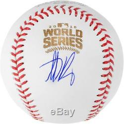 Anthony Rizzo Chicago Cubs Signed 2016 MLB World Series Baseball Fanatics