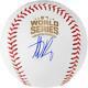 Anthony Rizzo Chicago Cubs Signed 2016 Mlb World Series Baseball Fanatics