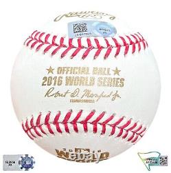 Anthony Rizzo? Cubs Signed 2016 World Series Baseball Autograph inscribed-MLB