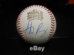 Anthony Rizzo Ip Auto Signed 2016 World Series Baseball Chicago Cubs