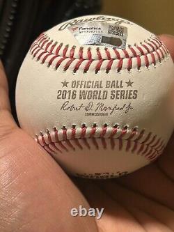 Anthony Rizzo Signed Autographed 2016 World Series Baseball (Fanatics)