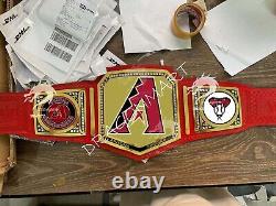 Arizona Diamondbacks Championship belt MLB baseball World Series Belt 2mm Brass