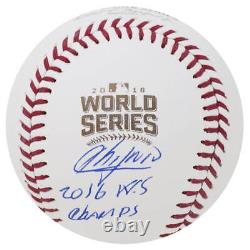 Aroldis Chapman Signed Rawlings 2016 World Series Baseball withChamps (SS COA)