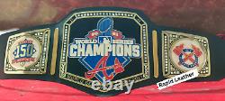 Atlanta Braves Baseball Brave World Series Championship Belt Adult Size 2mm