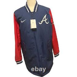 Atlanta Braves Nike Authentic Collection Dugout Full-Zip Jacket Sz XL New $250