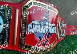 Atlanta Braves World Series 2021 Champions championship belt