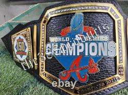 Atlanta Braves World Series Champions 2021 American Baseball MLB League Fan Belt