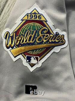 Authentic 1996 World Series Derek Jeter New York Yankees Baseball Jersey Sz 44